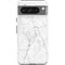 White Marble Google Pixel 8 Pro Impact Case